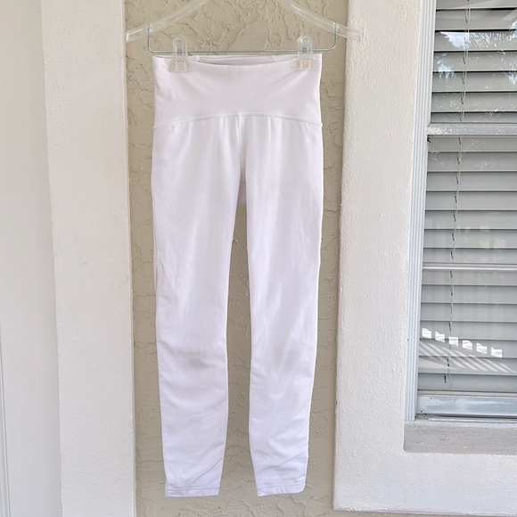 lululemon athletica Pants - Lululemon Train Times High Waist / White / Luxtreme Mesh Leggings